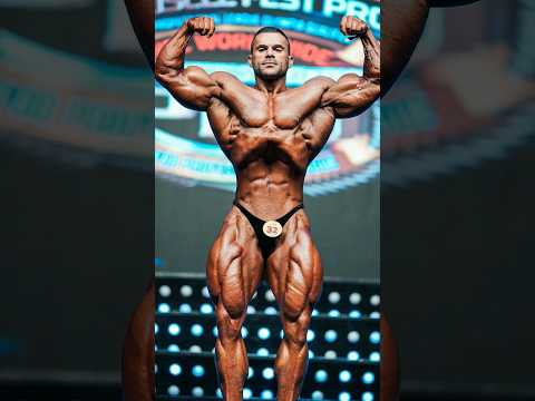Next Big star in bodybuilding,  Christian Zagarella looked nuts at Romania Pro 2023 #bodybuilding