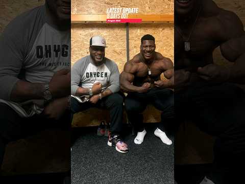 Rubiel Mosquera aka NeckZilla join hands  with Chris Cormier for Prague 2023 #bodybuilding #fitness