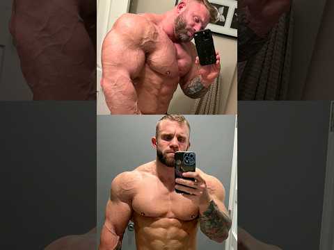 Iain Valliere Pre & Post retirement comparison . Looking Young & Healthy now #bodybuilding #fitness