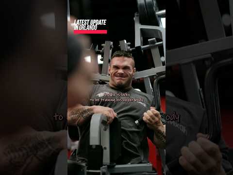 Nick Walker’s cheat Meal & already back in the gym despite injury+The mutant is already back to work