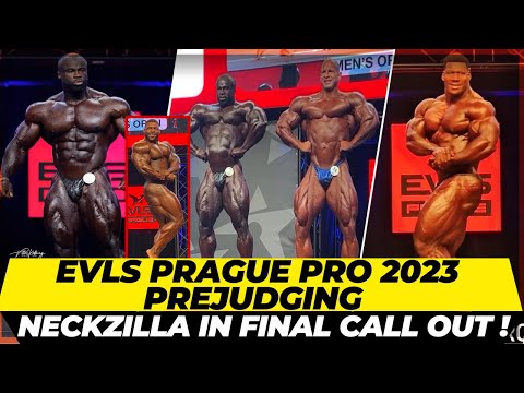 EVLS Prague Pro 2023 prejudging + Krizo looking huge + Samson’s structure is nuts +Neckzilla’s debut