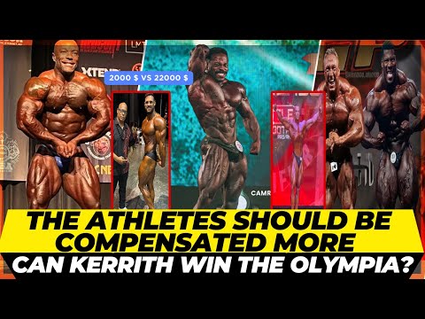 There should be more prize money for the athletes ,Only 2000$ ? Kerrith Bajo guest posing +Neckzilla