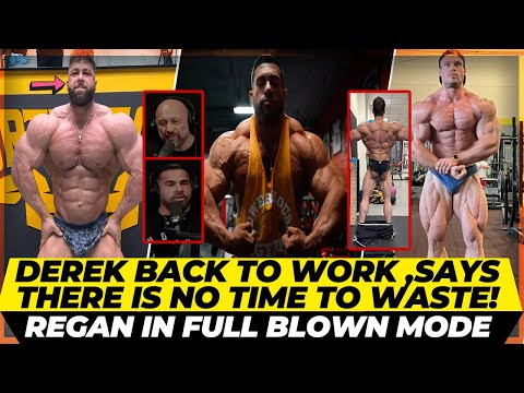 Derek Lunsford back to work + Regan in full blown Mode + Florian 12 days out + Michael vs Jaehun