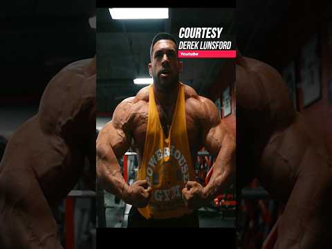 Derek Lunsford back to work 3 weeks after The olympia , he knows Hadi is gunning for him #fitness
