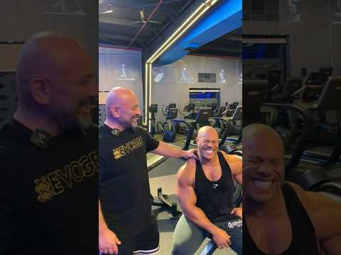 Phil Heath Na Hany Rambod training in dubai with Hadi choopan , Funny moments #bodybuilding