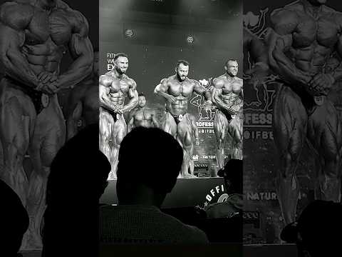 Japan Pro 2023 Open bodybuilding results Roman Fritz vs Theo vs Alfred Vs Shouming Yan