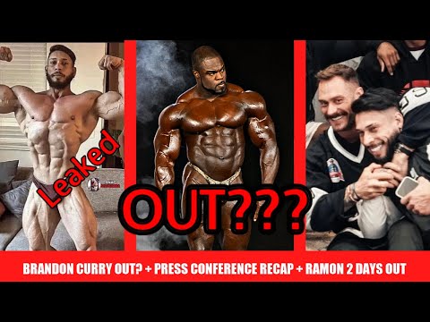 Is Brandon Curry OUT of Olympia?? + Leaked Ramon Photo + Olympia Press Conference Recap