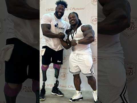 William Bonac looking round and bubbly. Will Bonac comeback for one last show in 2024? #bodybuilding