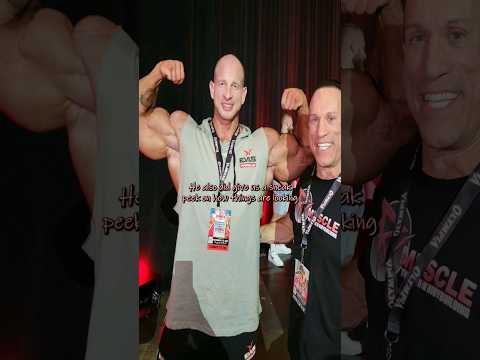 Michal Krizo’s arms are bigger than Dave’s head , 1 day out of Mr Olympia 2023 #bodybuilding #gym