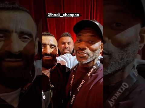 Hadi Choopan & Dexter wholesome moment at Mr Olympia 2023 , Hadi’s coming to whoop ass #bodybuilding