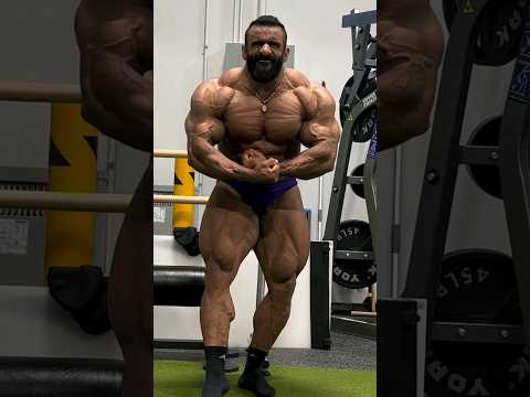 Hadi Choopan looks bonkers just a few hours out of Mr Olympia 2033 , Can anyone stop him? #mrolympia
