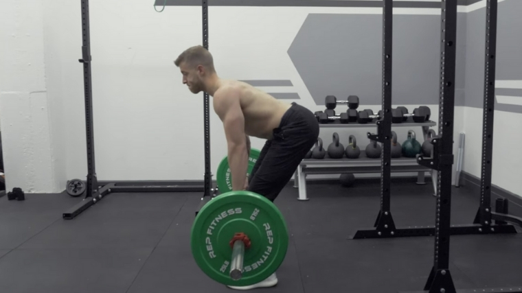 Bent-Over Row Hinge Position