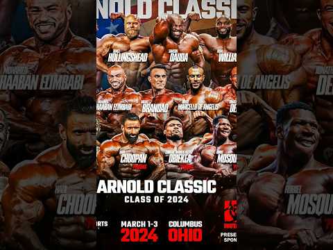 Greatest Arnold Classic line up ever  . Hadi Choopan & Samson’s latest updates