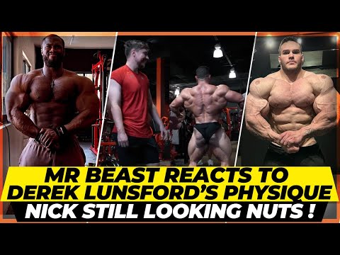 Greatest Collab in Bodybuilding+ Mrbeast meets Derek Lunsford+Can Derek make bodybuilding mainstream