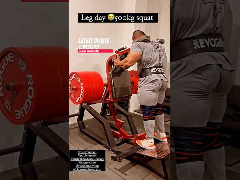 Hadi Choopan training like an animal for Arnold Classic , Can Samson stop him ?