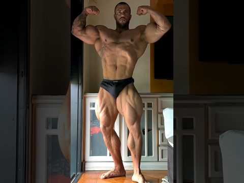 Horse Md ready for the 1st big test of his bodybuilding career