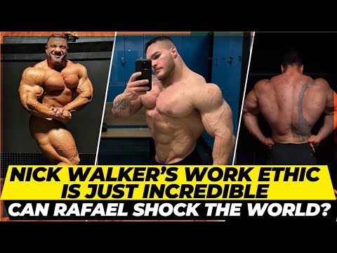 Nick Walker’s work ethic is admirable + Justin looking huge & Round +Rafael Brandao ready for Arnold