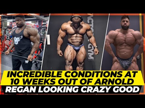 Can Andrew Jacked beat Samson & Hadi at Arnold ? Regan Grimes looking Nuts @sam+ Samson looks unreal
