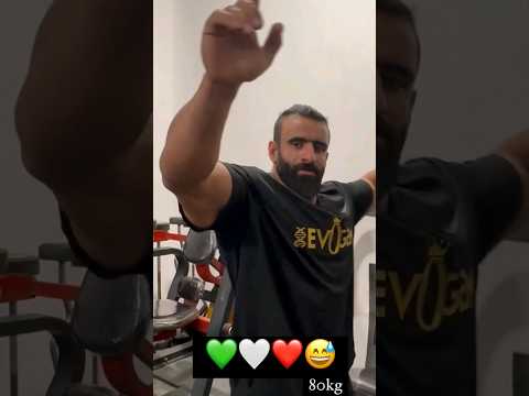 Hadi Choopan doing his wierd shenanigans in the gym ?