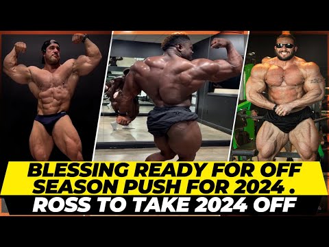 Blessing Awodibu ready for off season push + Antoine 10 weeks out + Ross will not compete in 2024