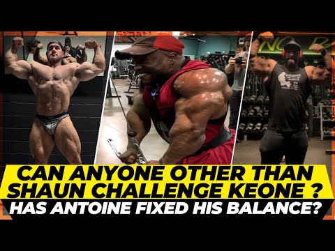 Shaun Clarida looking incredible post Olympia 2023+Justin at 300 lbs +Antoine 12 weeks out of Arnold