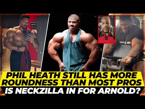 Is Phil Heath the most 3d Looking bodybuilder ever ? Neckzilla in for Arnold? Patrick isn’t done yet