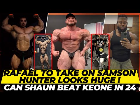 Rafael Brandao ready to take on Samson Dauda at Arnold 2024 + Hunter looks massive + Shaun vs Keone