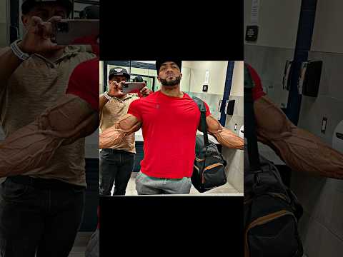 Insane vascularity on Justin 7 weeks out of Arnold 2024