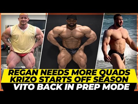 Regan Grimes looking huge + Michal Krizo starts off season +Goodvito getting ready for Arnold Brazil