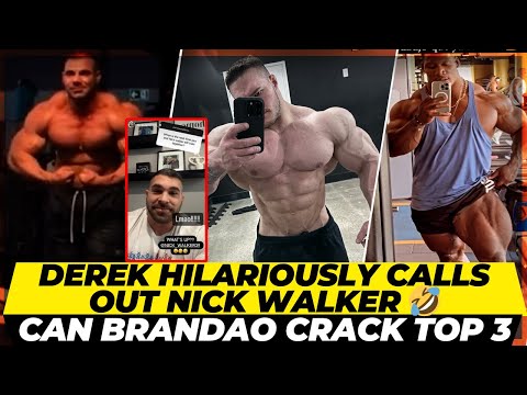 Derek Lunsford calls out Nick Walker ? + Neckzilla is only at his 30% potential ? + Rafael Brandao