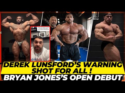 Derek Lunsford’s warning shot for all bodybuilders + Bryan Jones’s open debut + Antoine at his best