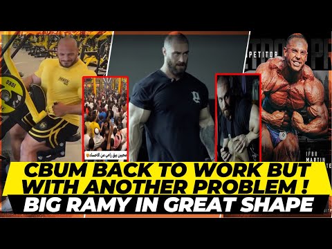 Chris Bumstead back to work but with another Knee Problem +Big Ramy is most loved man in middle east