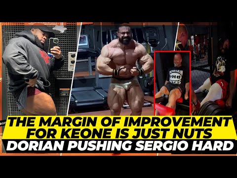 Dorian Yates pushing Sergio hard +Keone looking thick +Will Behrouz finally get to the Olympia stage