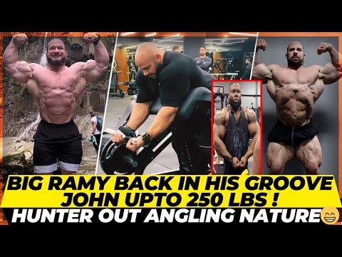 Big Ramy is back in grove for 2024 + Hunter out angling Nature ?+John upto 250 lbs +Keone full blown