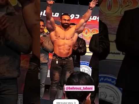 Bodybuilders are treated like super stars in Iran