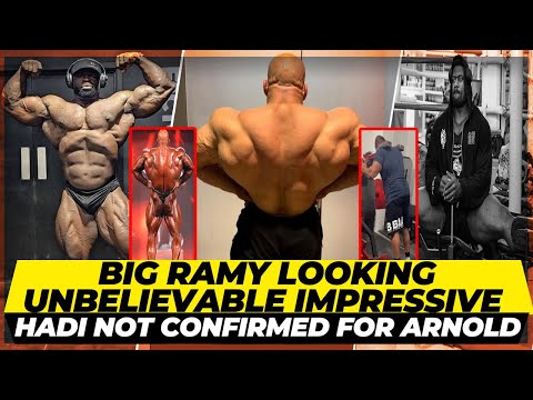Big Ramy looking unbelievably impressive , Coming for title +Samson looks incredible + Andrew +Hadi