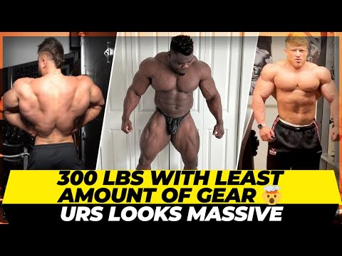 300 lbs with least amount of Gear & Ped’s ?+ Can Regan Grimes move up ? Urs looks huge 8 weeks out
