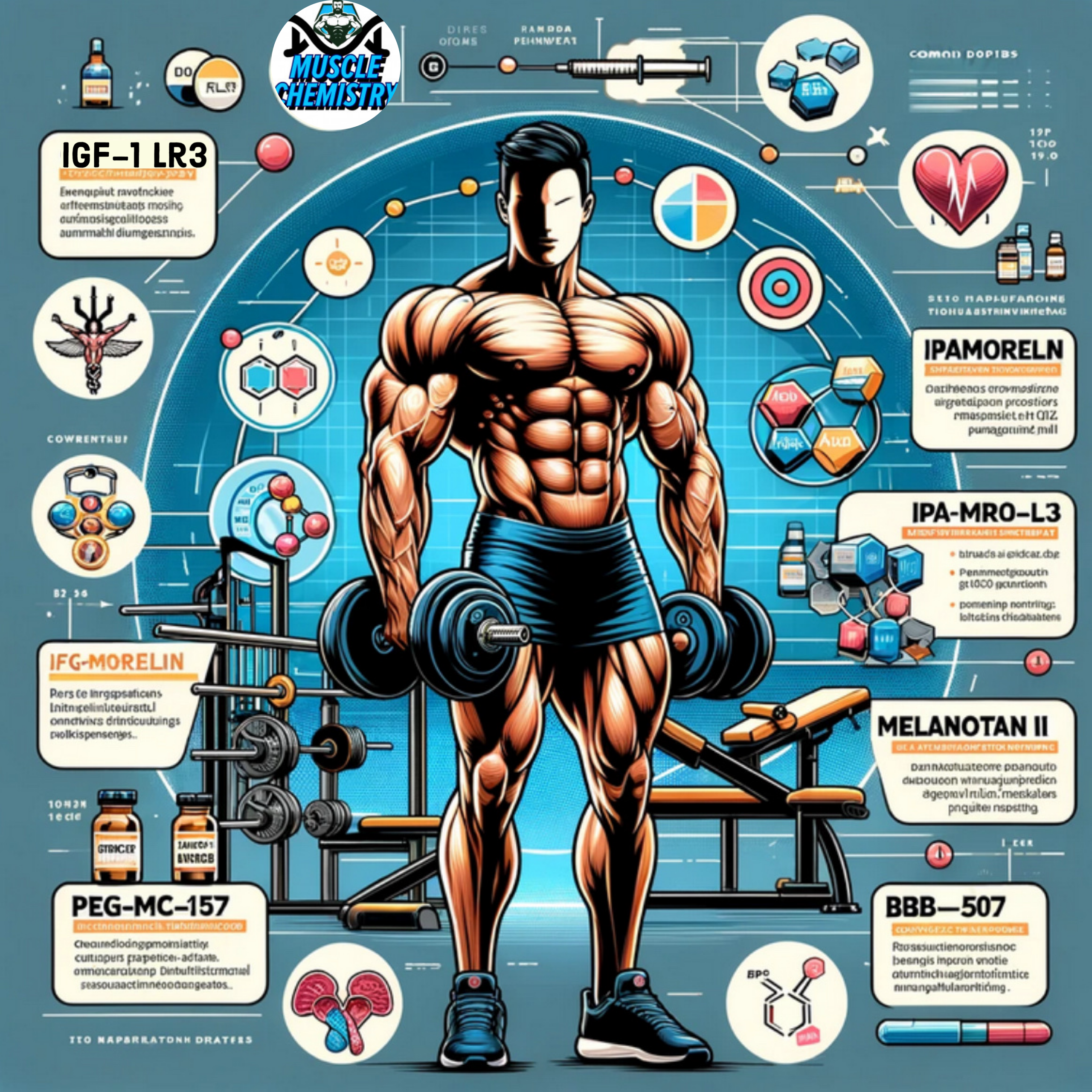 Top Bodybuilding Peptides of 2024: Dosages, Benefits, and Cycle Guidelines