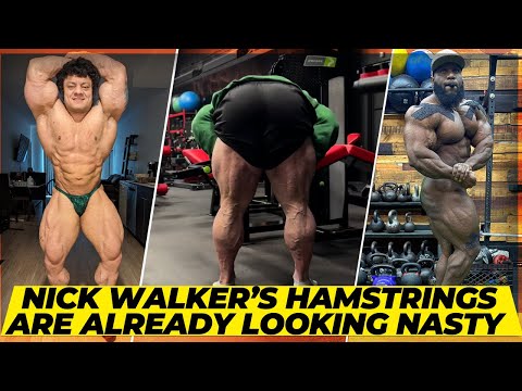 Nick Walker’s hamstrings are already looking rippedr +Can Akim  shock bodybuilding world + Beef Stu