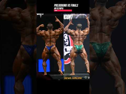 Hadi Choopan still pushing heavy weights,  Was his conditioning off at prejudging?