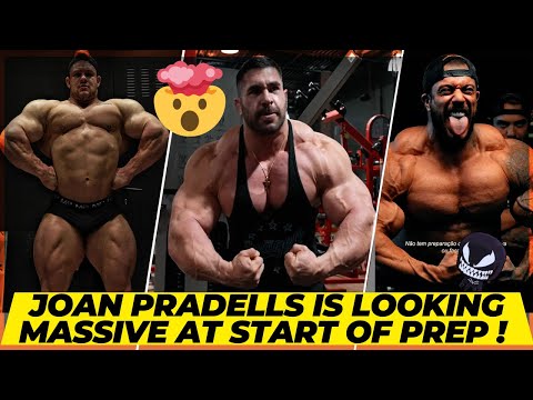 Will Derek Lunsford be bigger this year ? Joan Pradells looking massive + Horse Md is ready for war