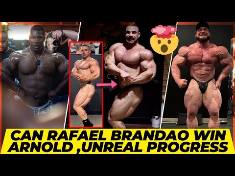 Rafael Brandao looks unreal 5 days out , Insane Progress , Can he win the 2024 Arnold Classic ?