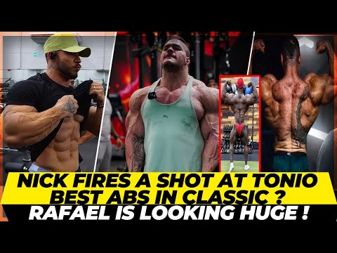 Nick Walker isn’t worried about Tonio Burton + Ramon is genetic freak + Rafael is looking big + Akim