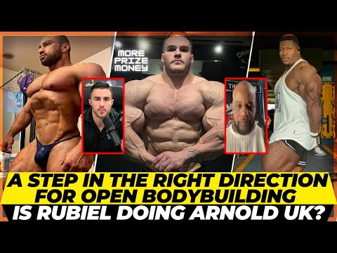 Prize money increase for Open bodybuilding + Rubiel out of Arnold UK ? Shaaban 4 weeks out + Sibu