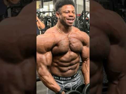 Breon Ansley looking massive and ripped