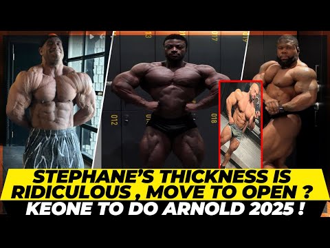 Stephane’s insane thickness , Should switch to open + Keone Pearson isn’t messing around about open