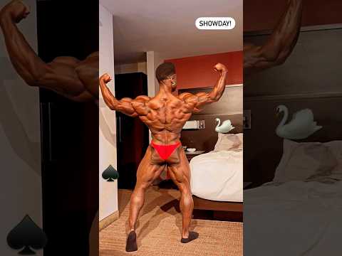 Breon Ansley’s back is looking absolutely Nuts 3 hours before 2024 Arnold Classic