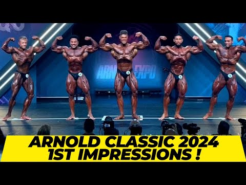 2024 Arnold Classic , Classic physique prejudging , 1st Impressions + Wesley is looking Nuts