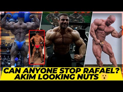 Rafael Brandao 4 weeks out update , Arnold Brazil 2024 + Akim looking nuts + James more shredded now