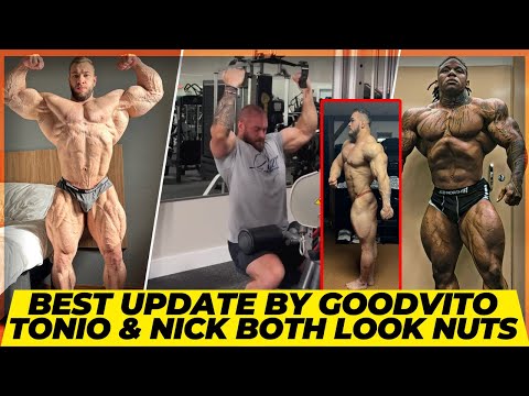Chris Bumstead finally back home & starts off season  Goodvito’s best update+Tonio looks superb+Nick